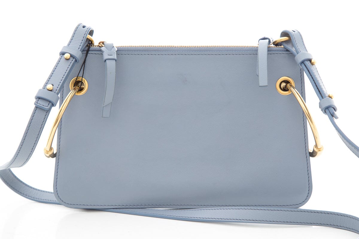 Chloe Blue Mini Roy Cross-Body