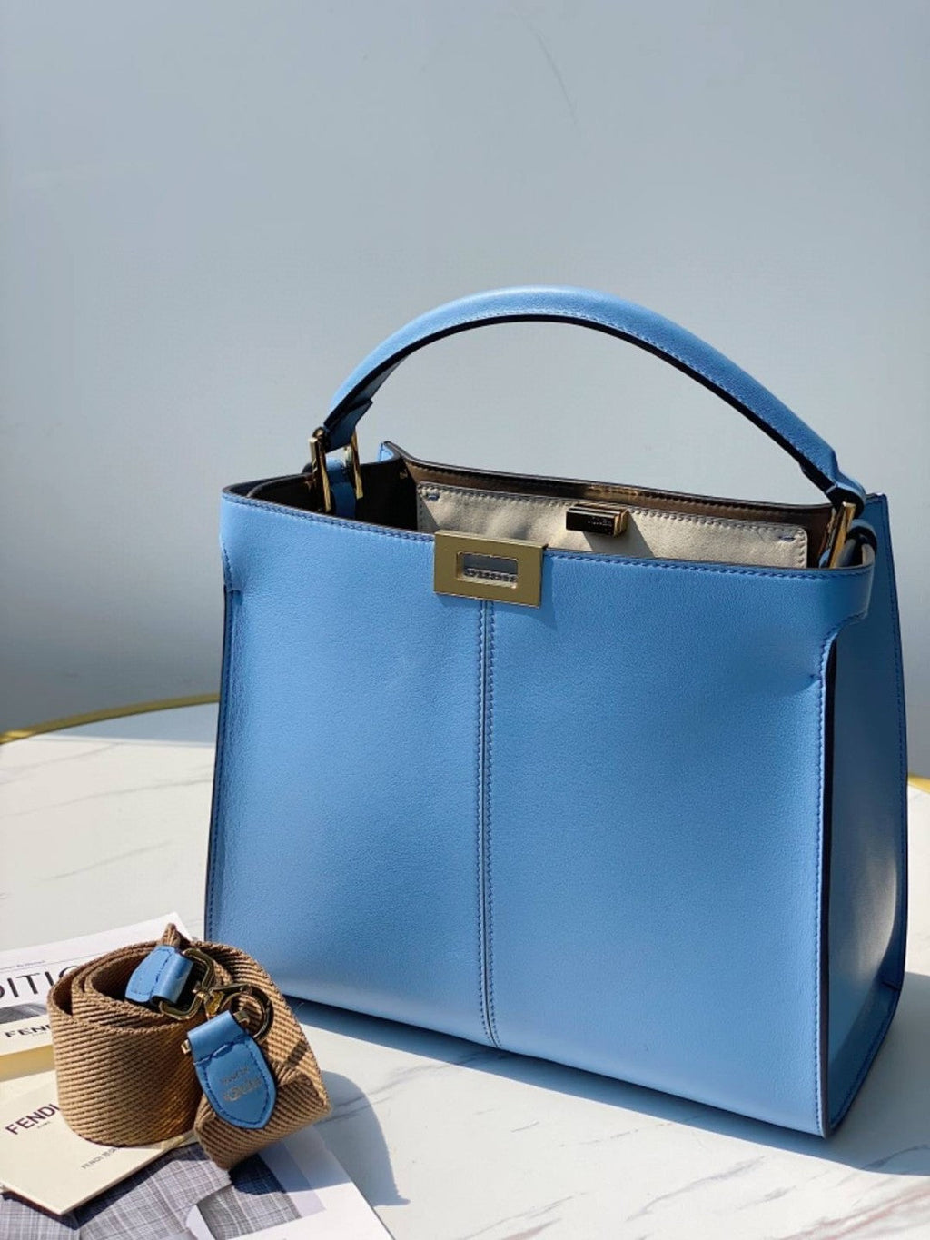 FI GlamI X-Lite Tote MeGLAMIum Blue Bag For Woman 30cm/12in