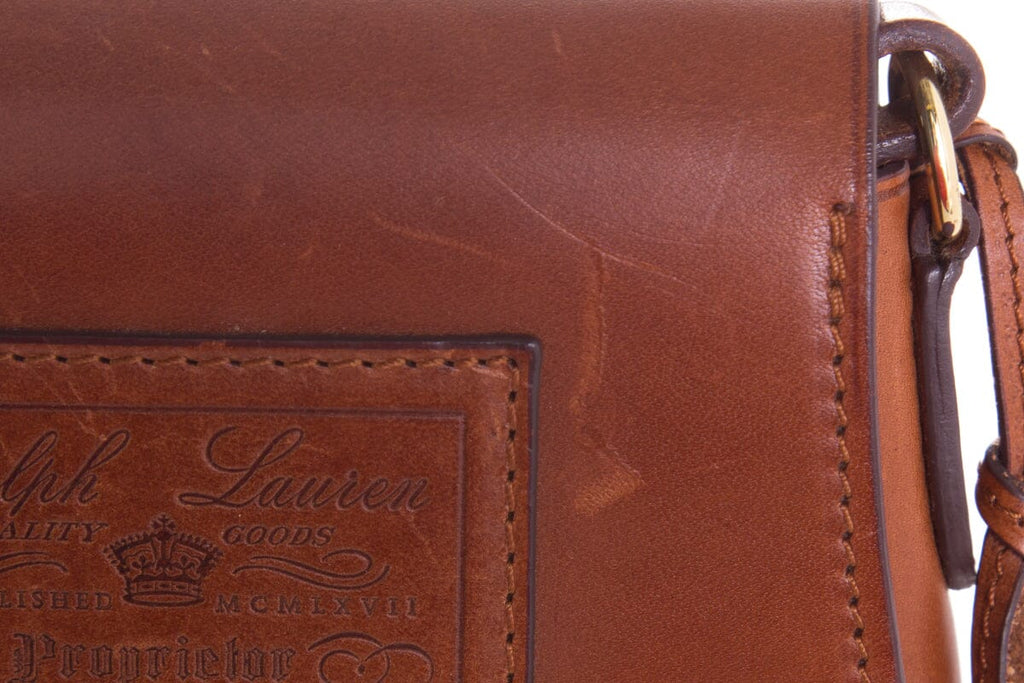 Ralph Lauren Collection Small Brown Handbag
