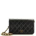 CHANEL Vintage Full Flap Bag Quilted Lambskin Mini
