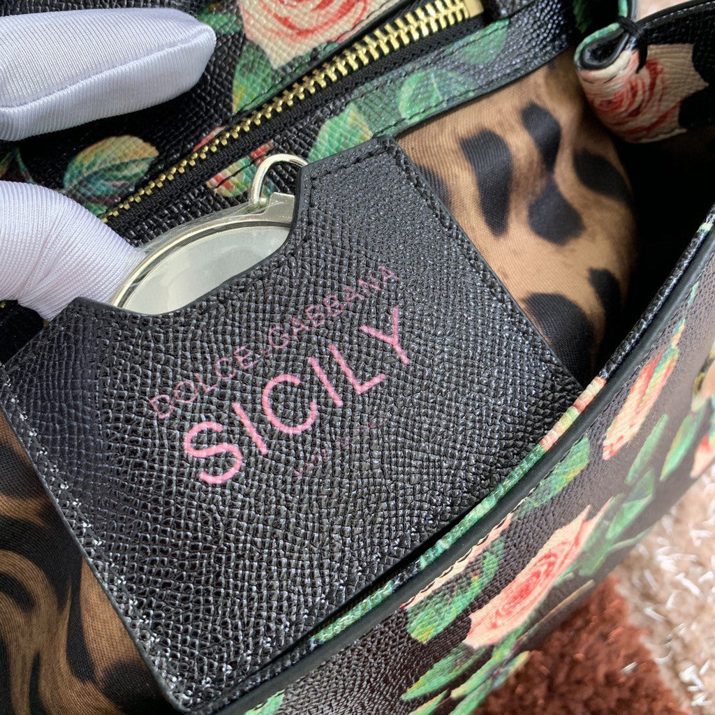 GLAMI MeGLAMIum Sicily Handbag Unique Print Motifs Muticolour For Women 10.2in/26cm GLAMI