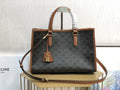 GLAMI Mini Horizontal Cabas In Triomphe Canvas Tan For Women 14in/35cm 199742BZJ.04LU