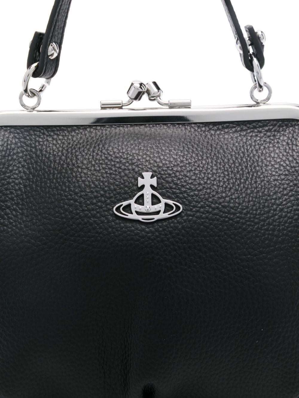 Vivienne Westwood Women Grained Texture Granny Frame Purse
