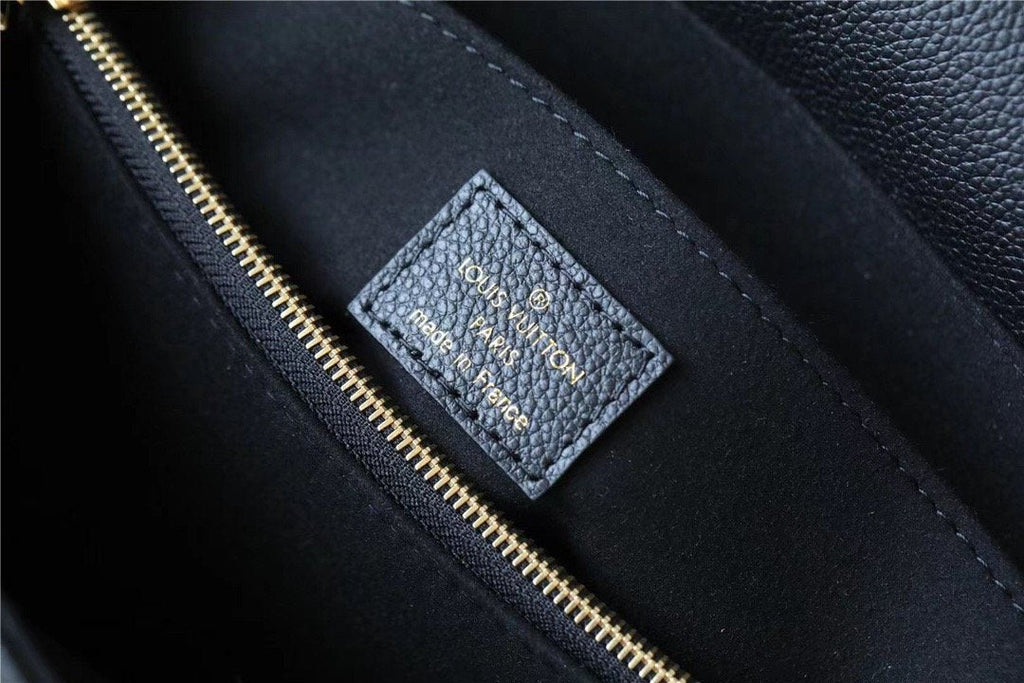 LV Madeleine MM Monogram Empreinte Black For Women,  Shoulder and Crossbody Bags 11.8in/30cm LV M45976