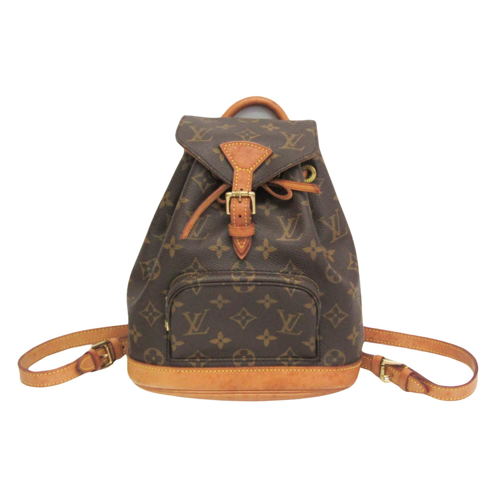 Louis Vuitton Montsouris  Canvas Backpack Bag