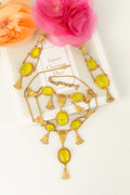 Collier / Parure ÃƒÆ’Ã¢â‚¬Â°gyptienne Christian Dior 2004