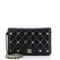 CHANEL All About Charms Wallet on Chain Quilted Lambskin