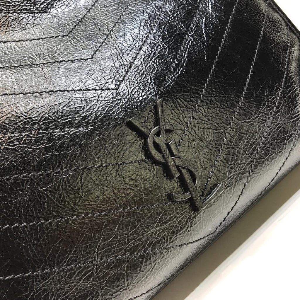GLAMI Niki MeGLAMIum Shopping Bag Black For Women 12.6in/32cm YSLÃ‚Â 