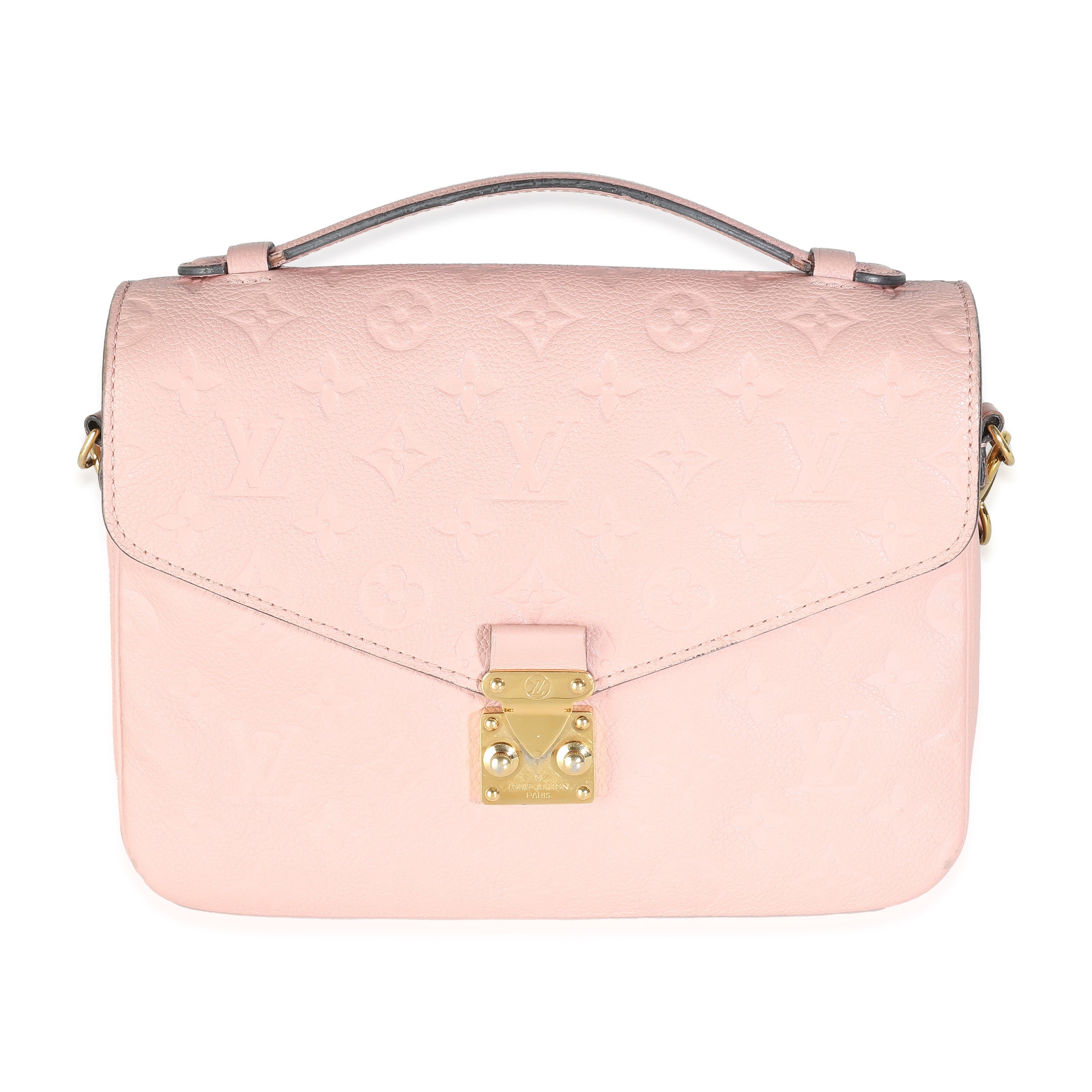 Louis Vuitton Rose Poudre Monogram Empreinte Pochette Metis