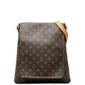 Louis Vuitton Monogram Musette  Shoulder Bag M51256 Brown PVC Leather  Louis Vuitton