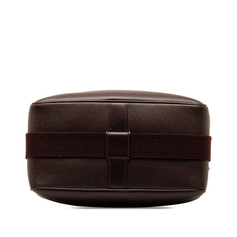 Louis Vuitton Taiga Reporter  Shoulder Bag M30156 Acai Berry Wine Red Leather  Louis Vuitton