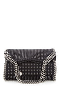 Stella McCartney Black Shaggy Deer Studded Handbag