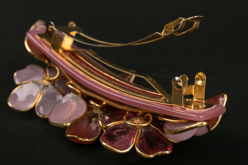 Barrette en pÃƒÆ’Ã‚Â¢te de verre