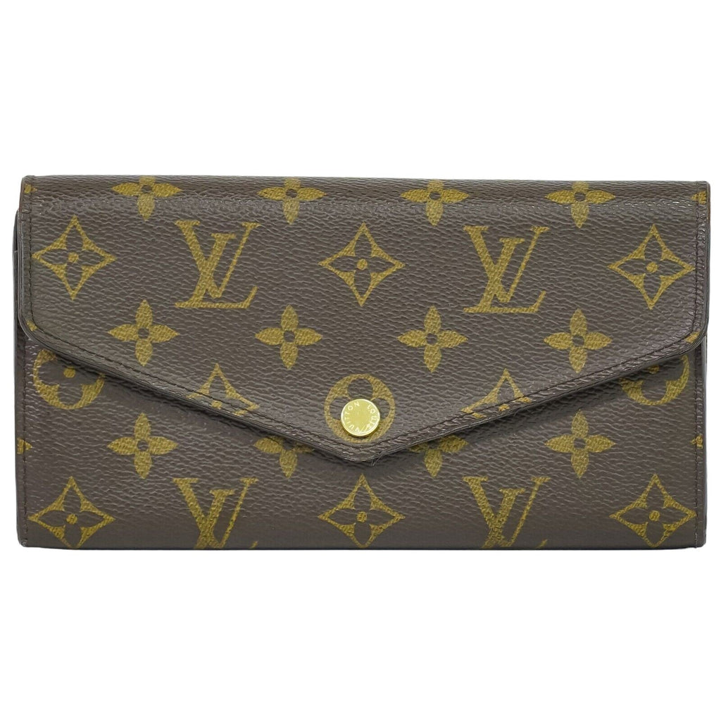 Louis Vuitton Portefeuille Sarah  Canvas Wallet