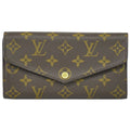 Louis Vuitton Portefeuille Sarah  Canvas Wallet