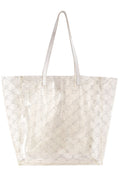Stella McCartney Transparent Logo Print Pvc Tote Bag