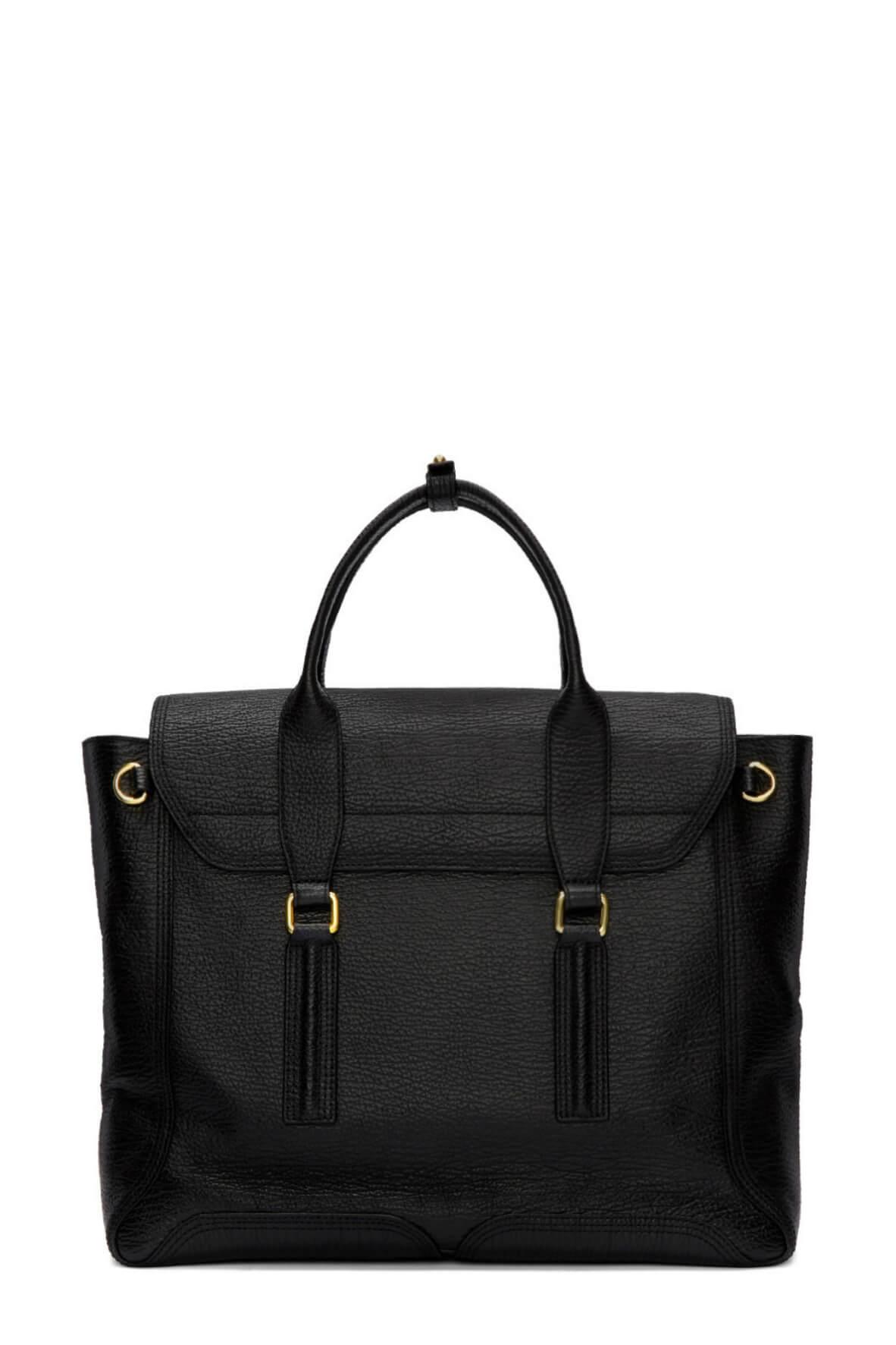 Large Pashli Satchel Black