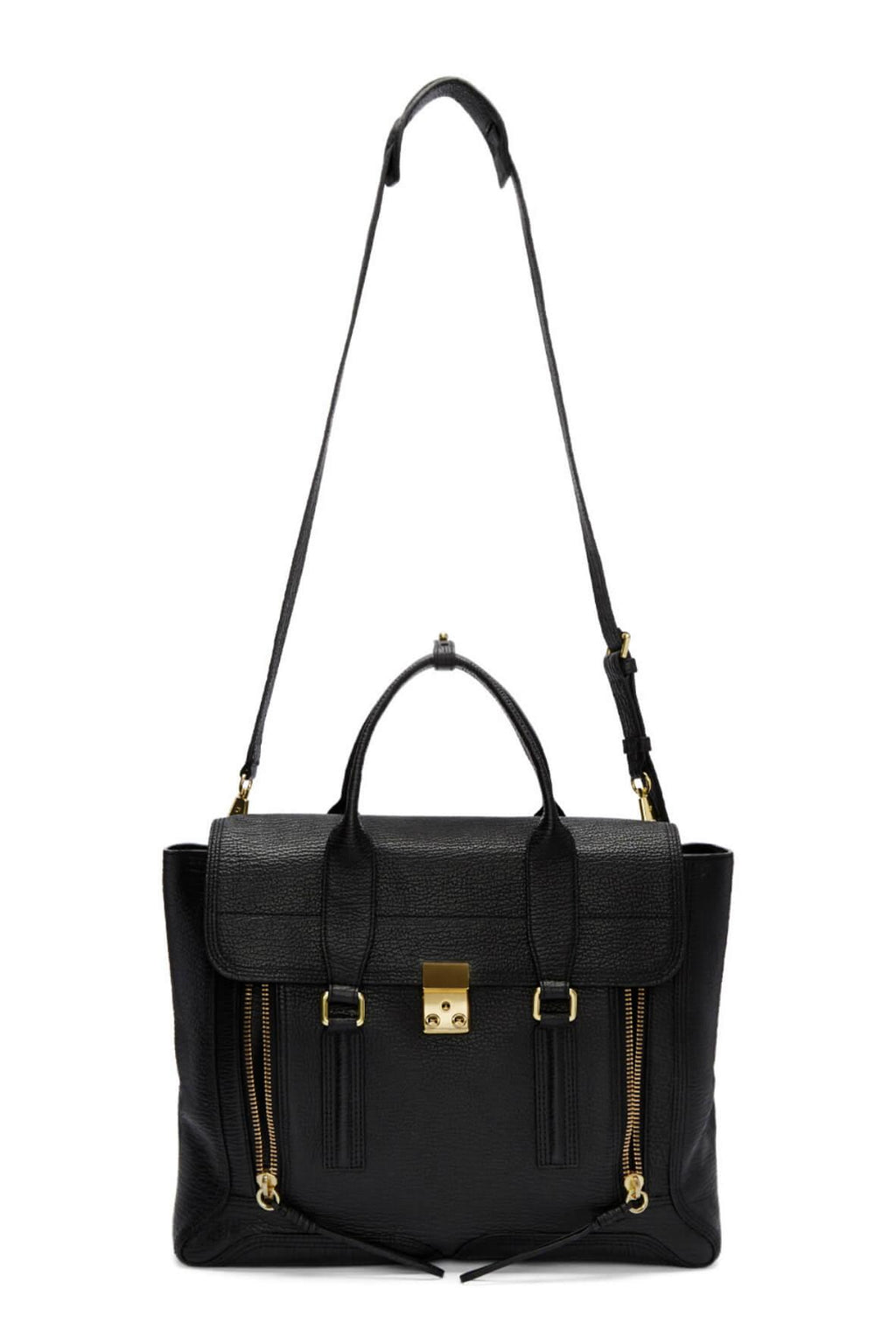 Large Pashli Satchel Black