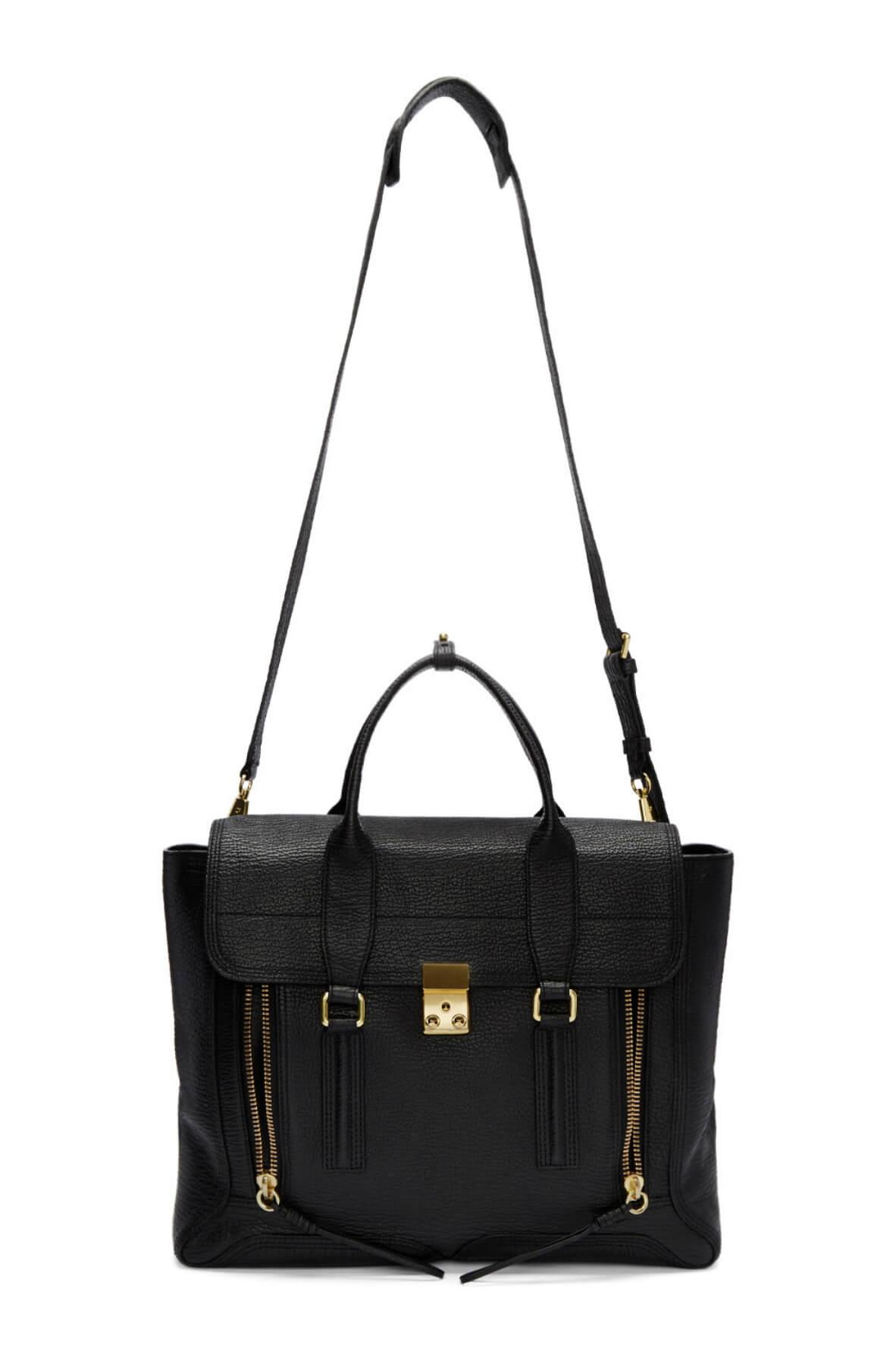 Large Pashli Satchel Black