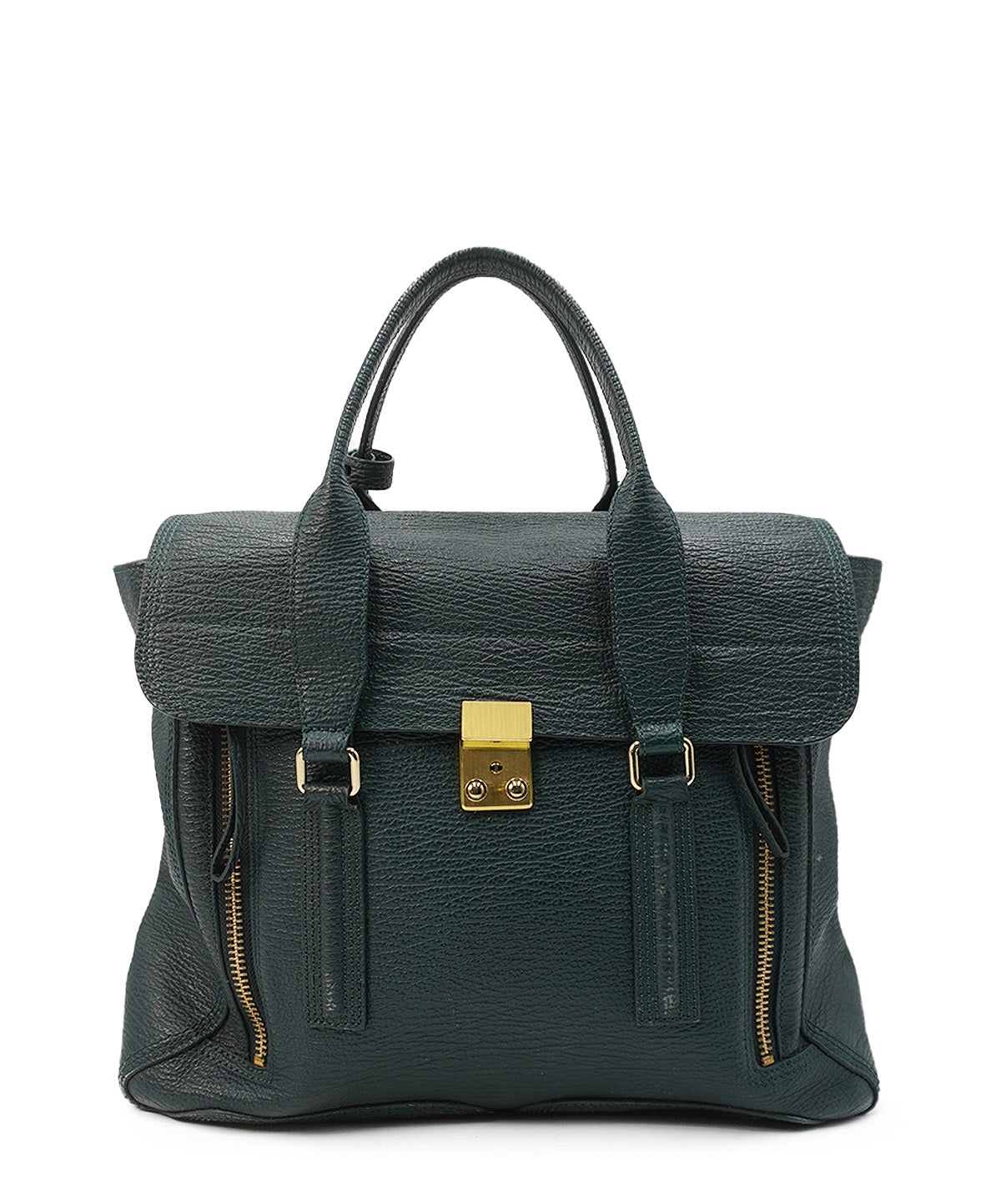 Large Pashli Satchel Green