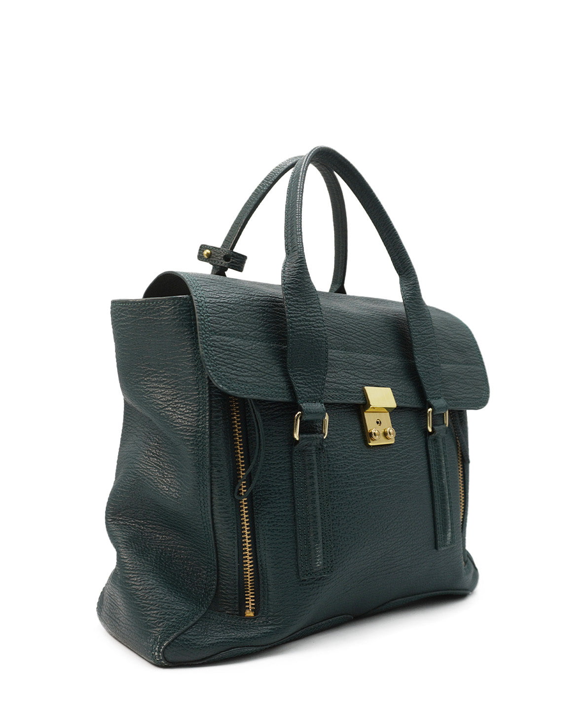 Large Pashli Satchel Green