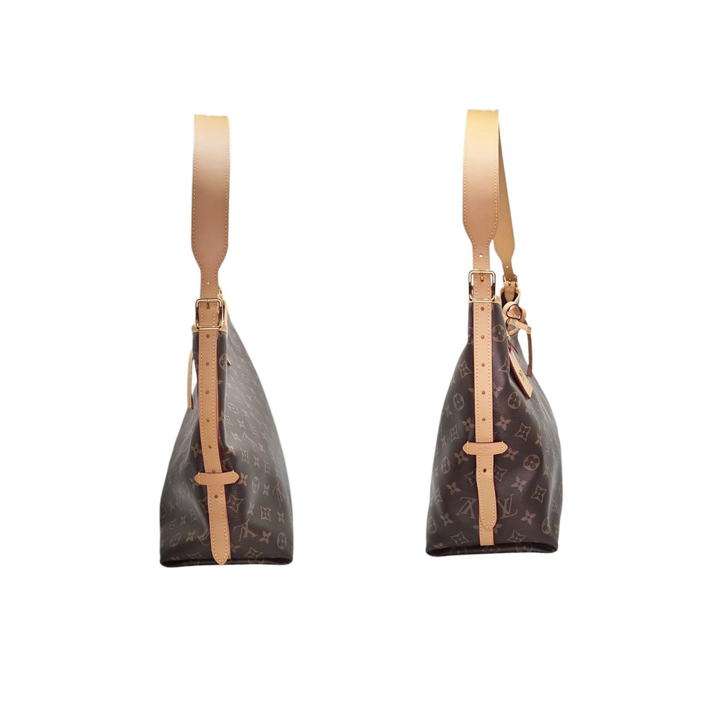Louis Vuitton Monogram Canvas CarryAll MM Hobo