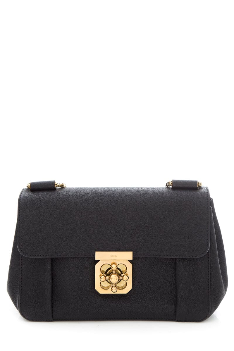 Chloe Black Goatskin  "Elise" Small Handbag