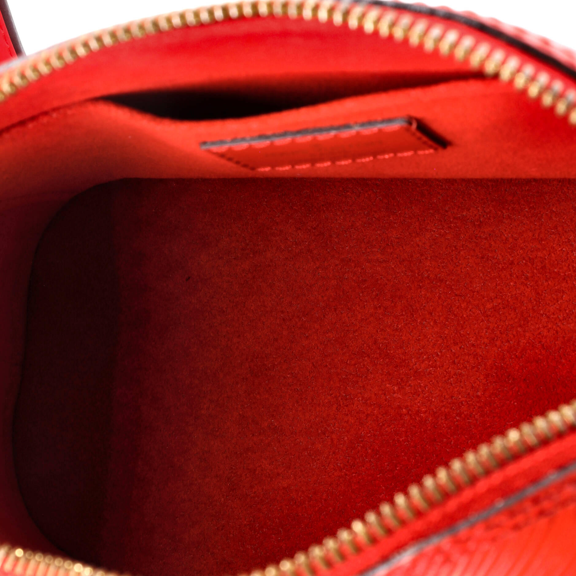 Louis Vuitton Alma Chain Handbag Epi Leather Mini