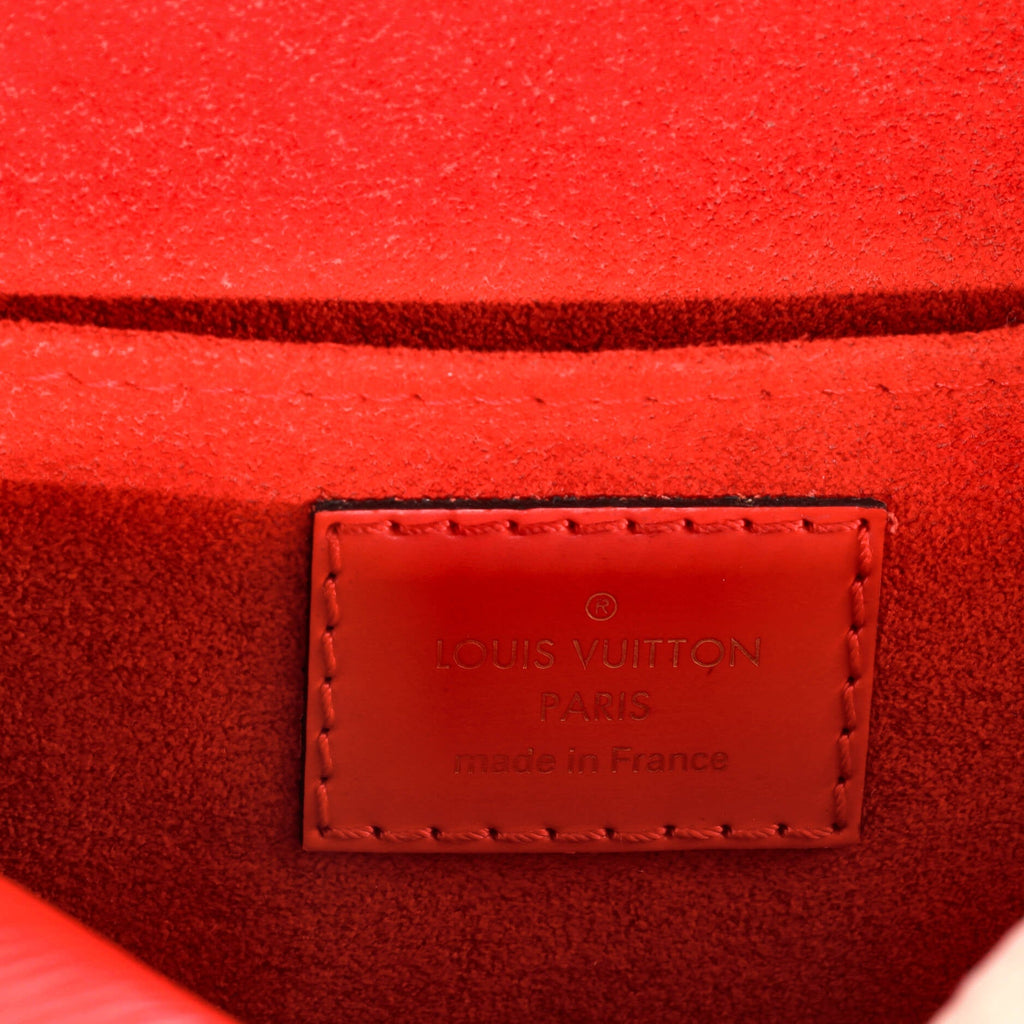 Louis Vuitton Alma Chain Handbag Epi Leather Mini