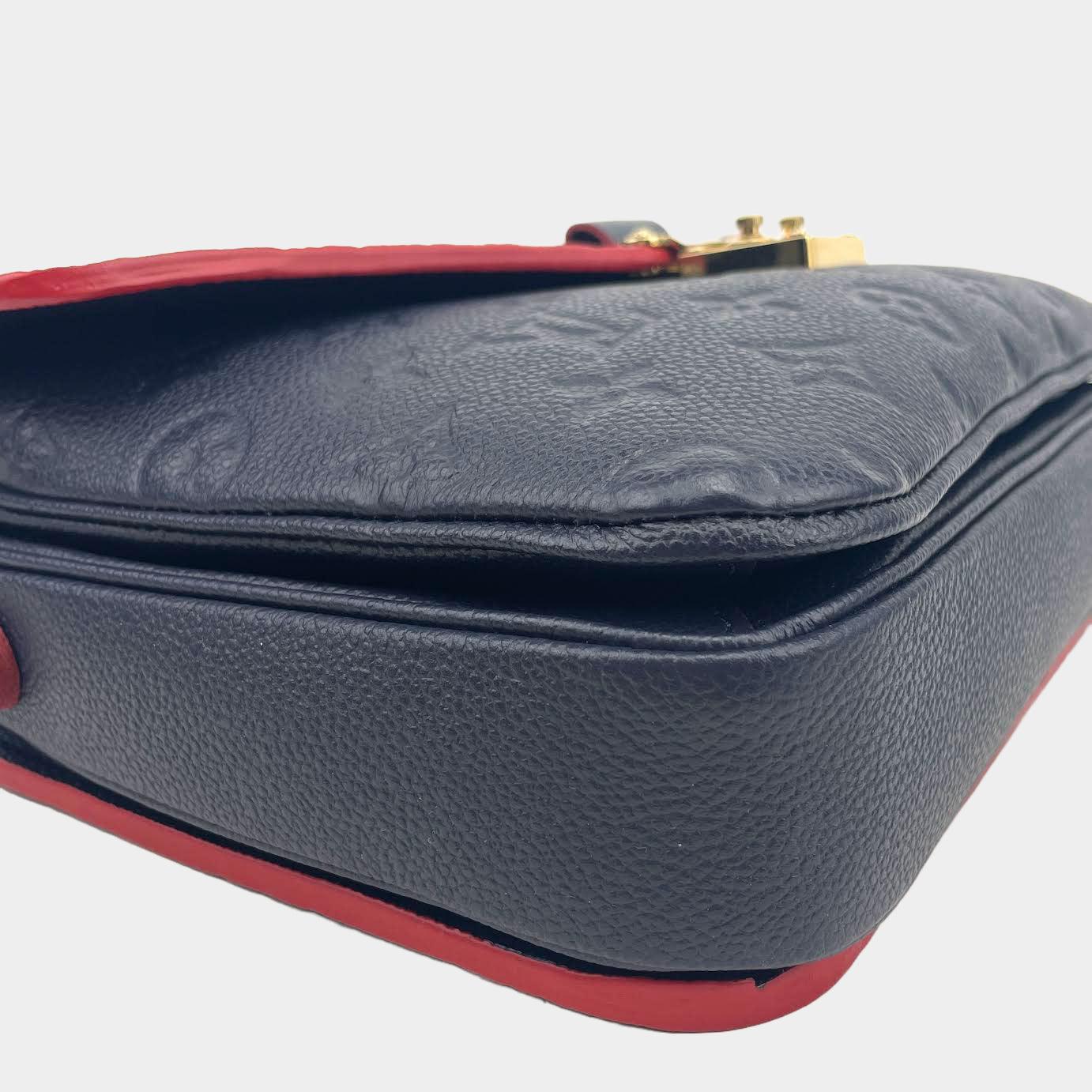 LOUIS VUITTON Monogram Empreinte Pochette MÃƒÆ’Ã‚Â©tis