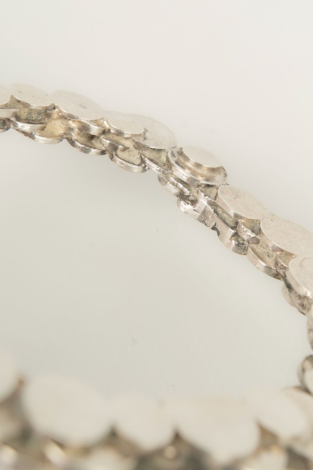 Bracelet en mÃƒÆ’Ã‚Â©tal argentÃƒÆ’Ã‚Â©