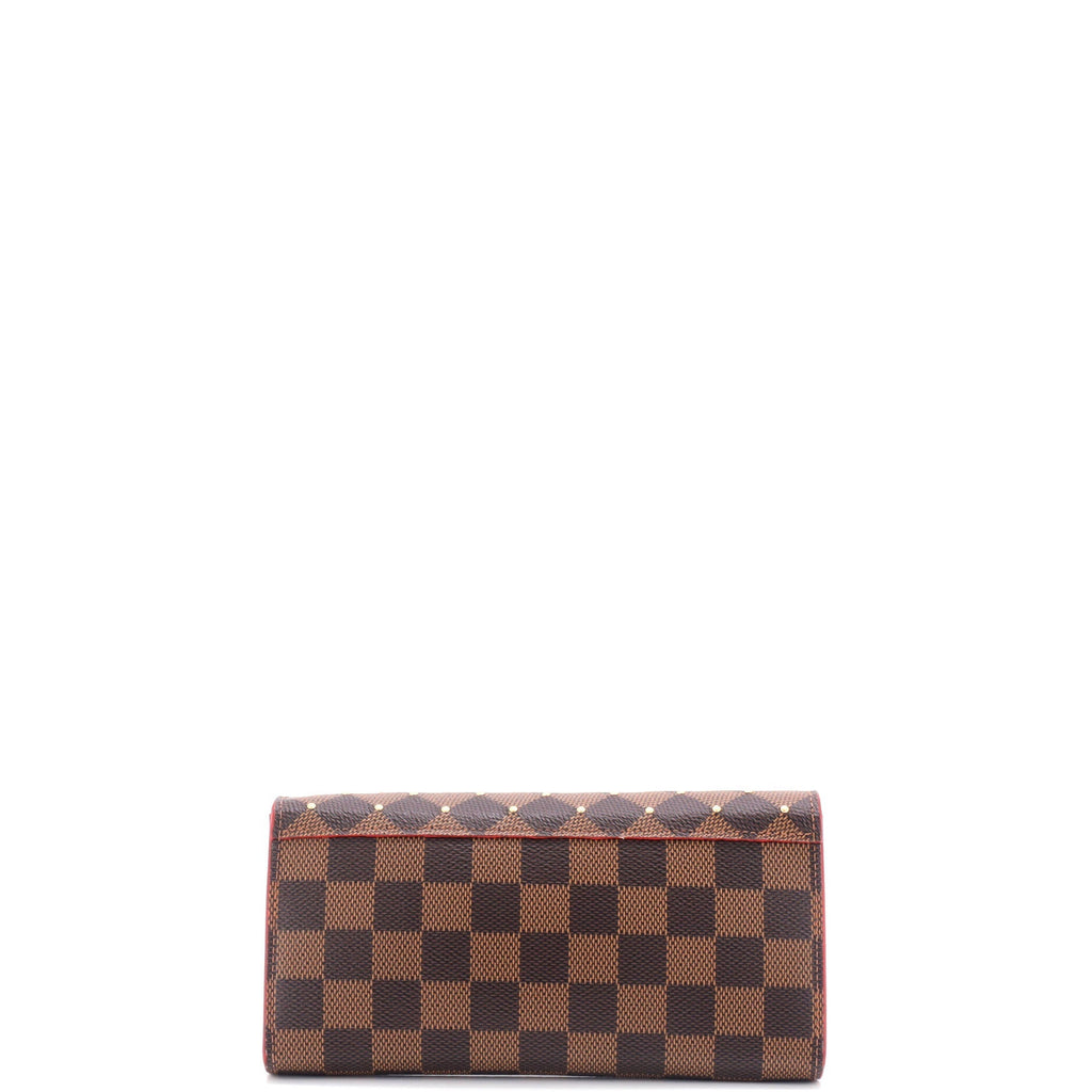 Louis Vuitton Sarah Wallet NM Studded Damier