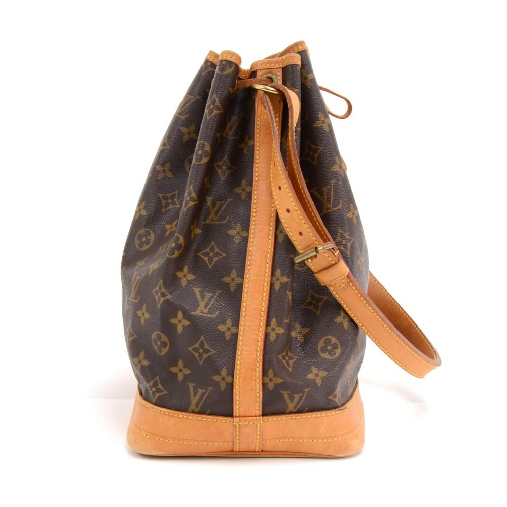 Louis Vuitto Noe Large Monogram Canvas Shoulder Bag