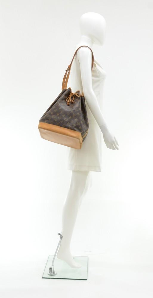 Louis Vuitto Noe Large Monogram Canvas Shoulder Bag