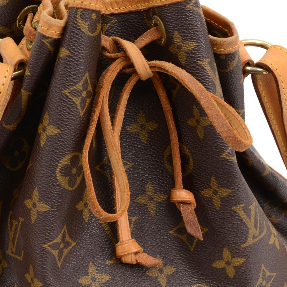 Louis Vuitto Noe Large Monogram Canvas Shoulder Bag