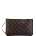 Louis Vuitton Neverfull Pochette Monogram Canvas Large