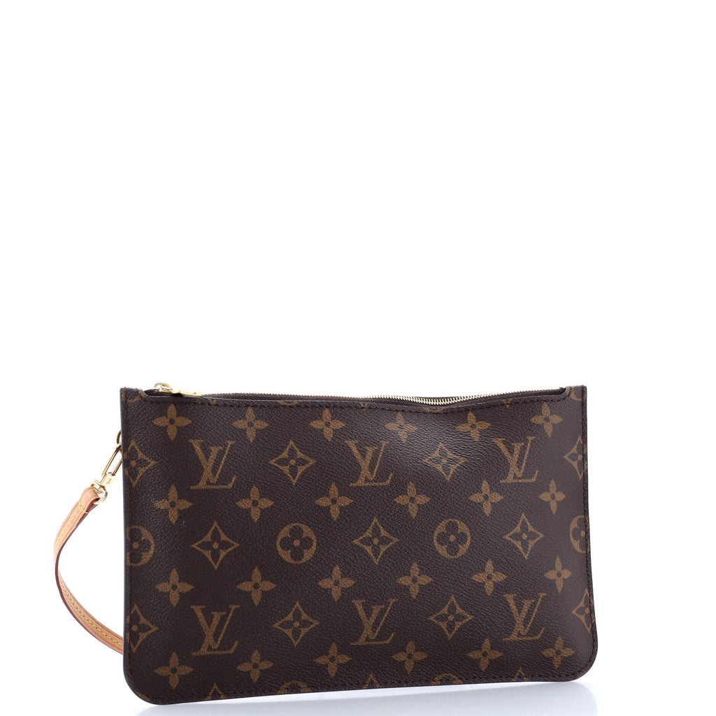 Louis Vuitton Neverfull Pochette Monogram Canvas Large