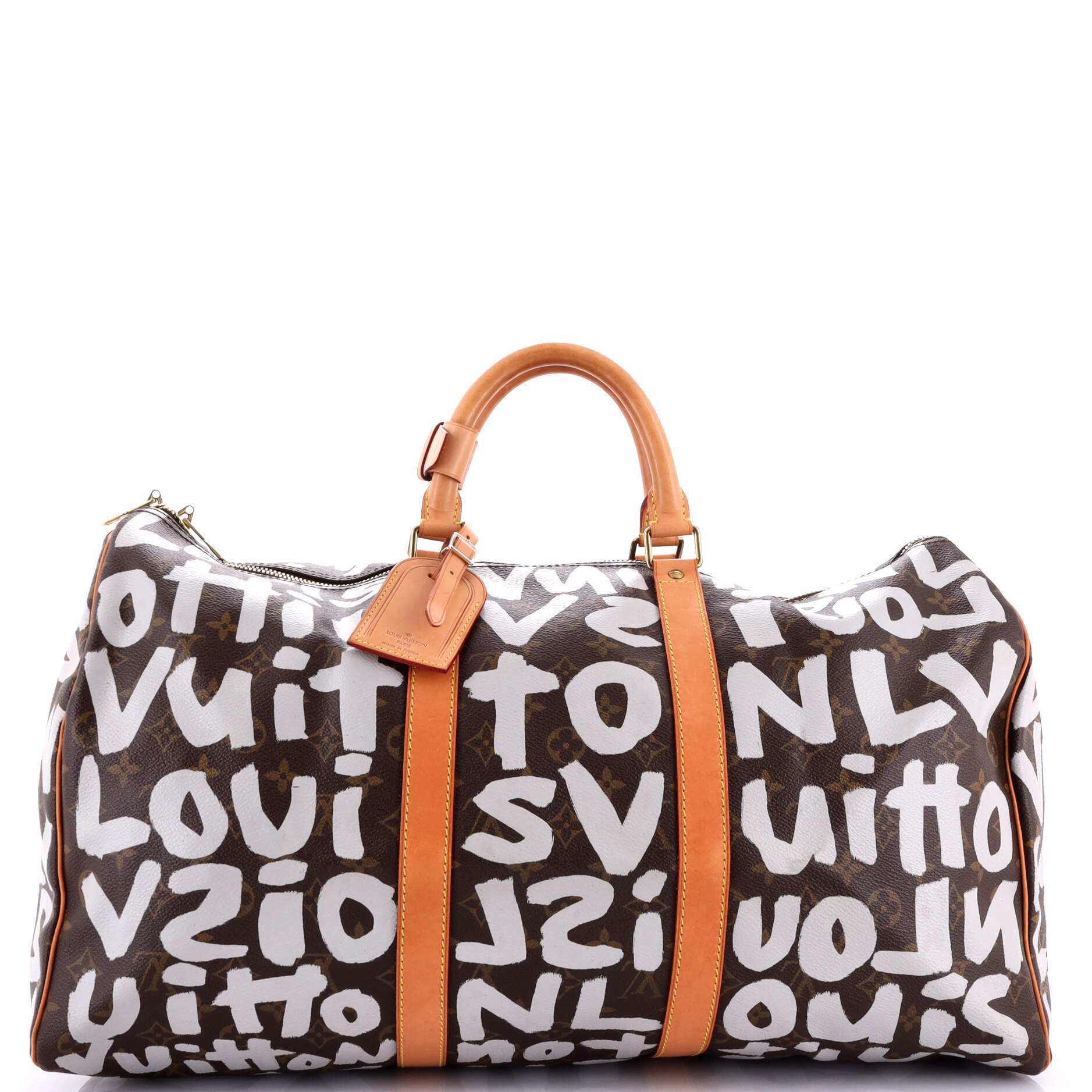 Louis Vuitton Keepall Bag Limited Edition Monogram Graffiti 50
