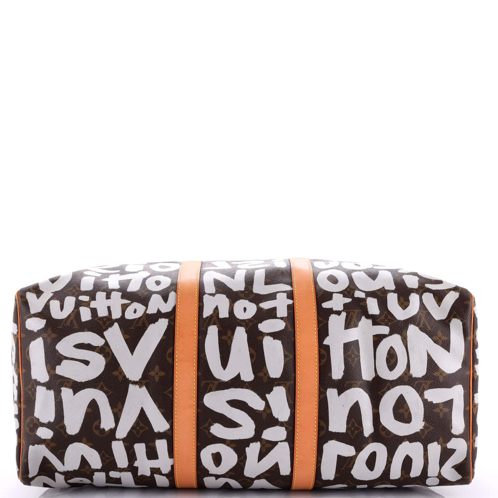 Louis Vuitton Keepall Bag Limited Edition Monogram Graffiti 50