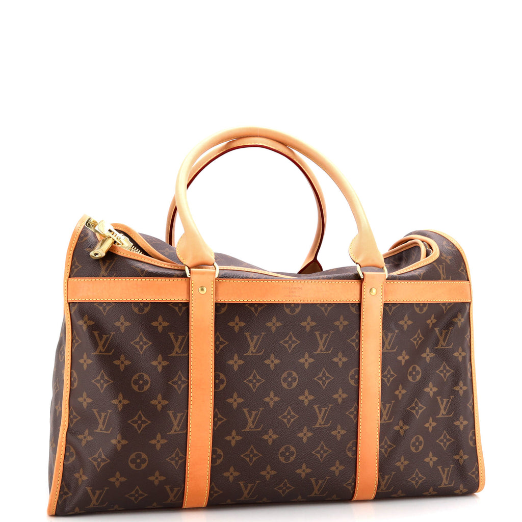 Louis Vuitton Dog Carrier Bag Monogram Canvas 50