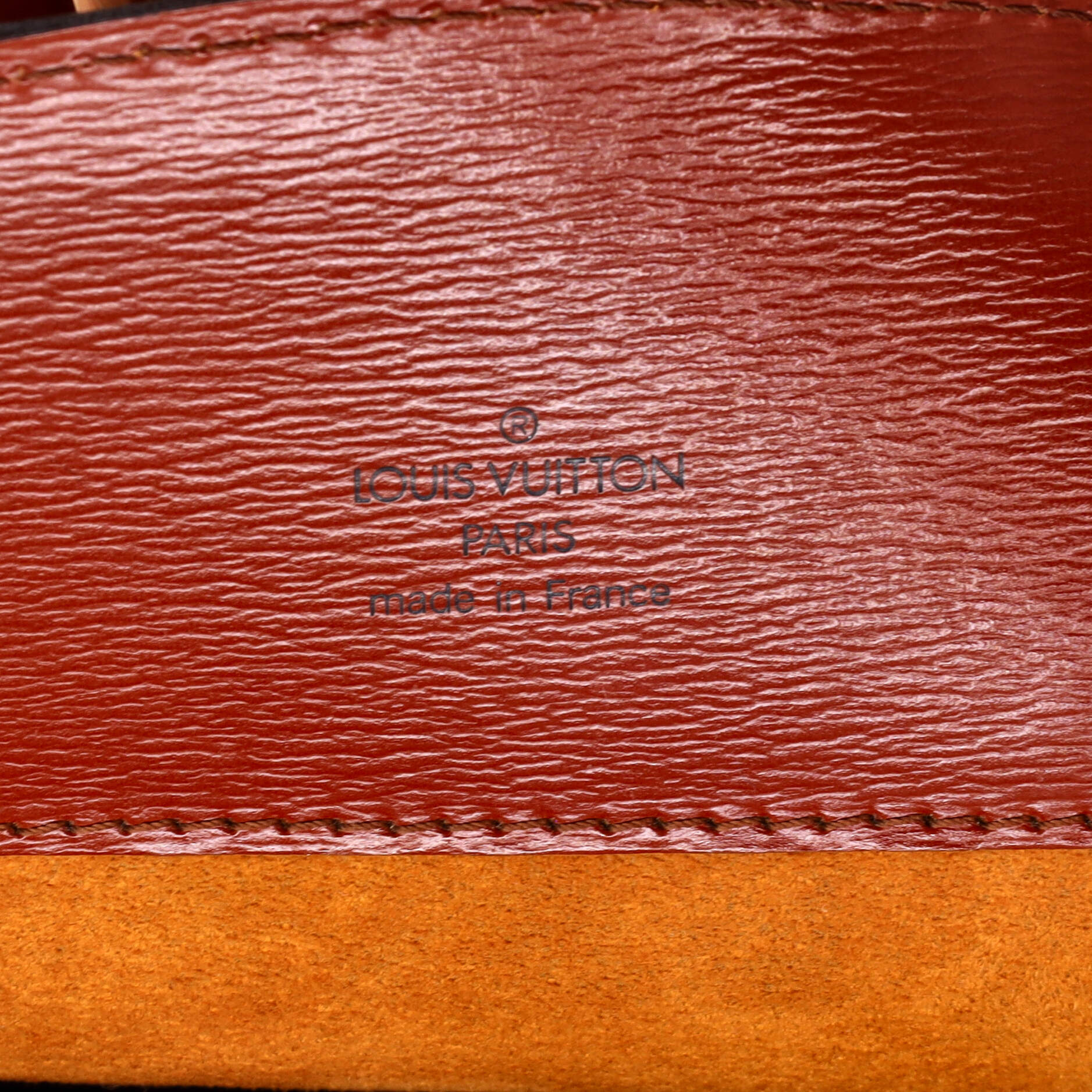 Louis Vuitton Cluny Shoulder Bag Epi Leather