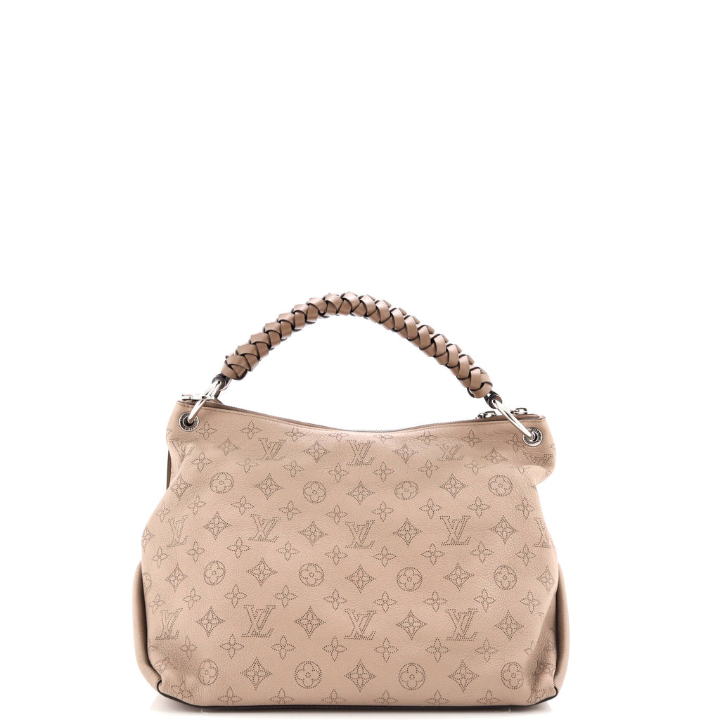 Louis Vuitton Braided Handle Beaubourg Hobo Mahina Leather MM