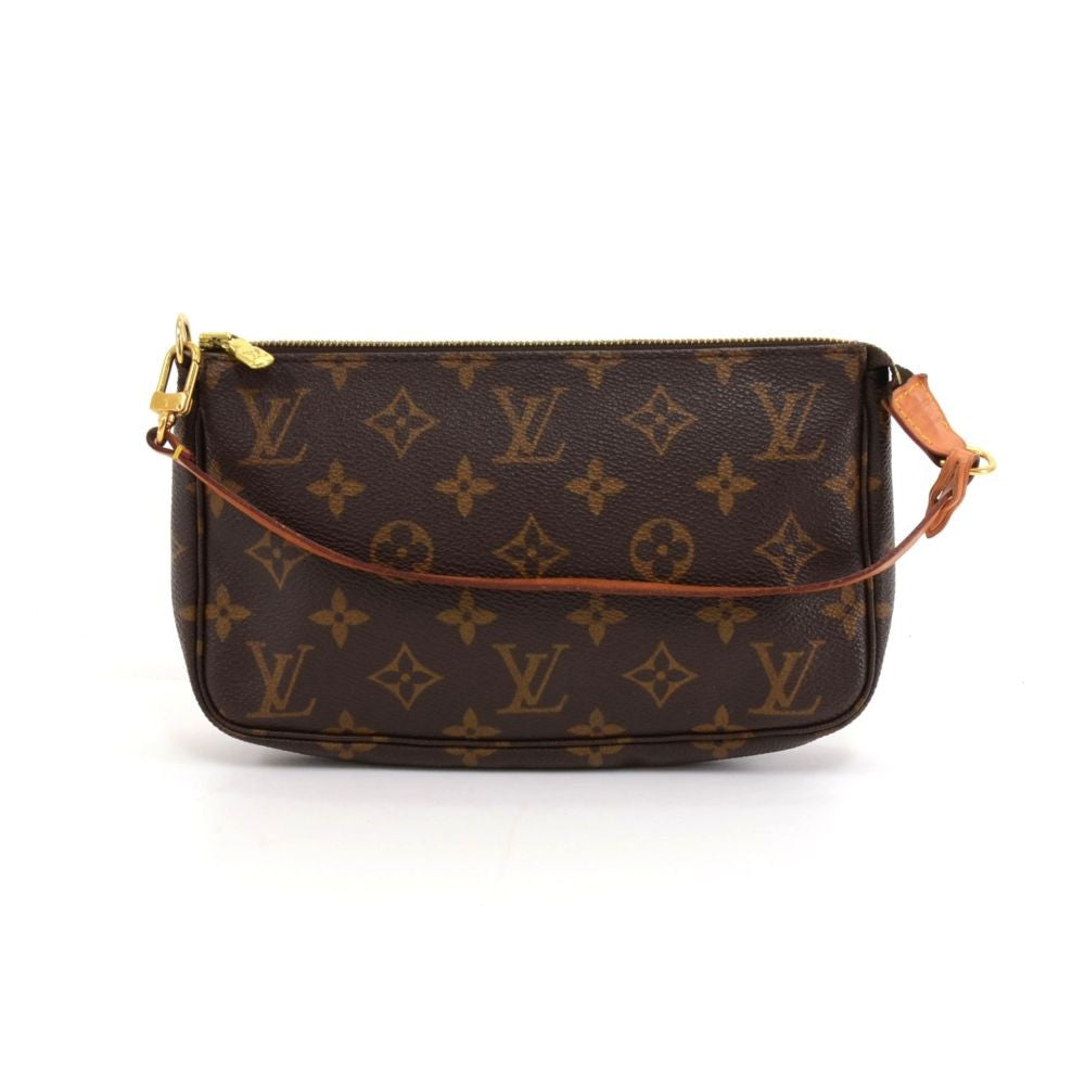 Louis Vuitto Pochette Accessoires Monogram Canvas Evening Bag
