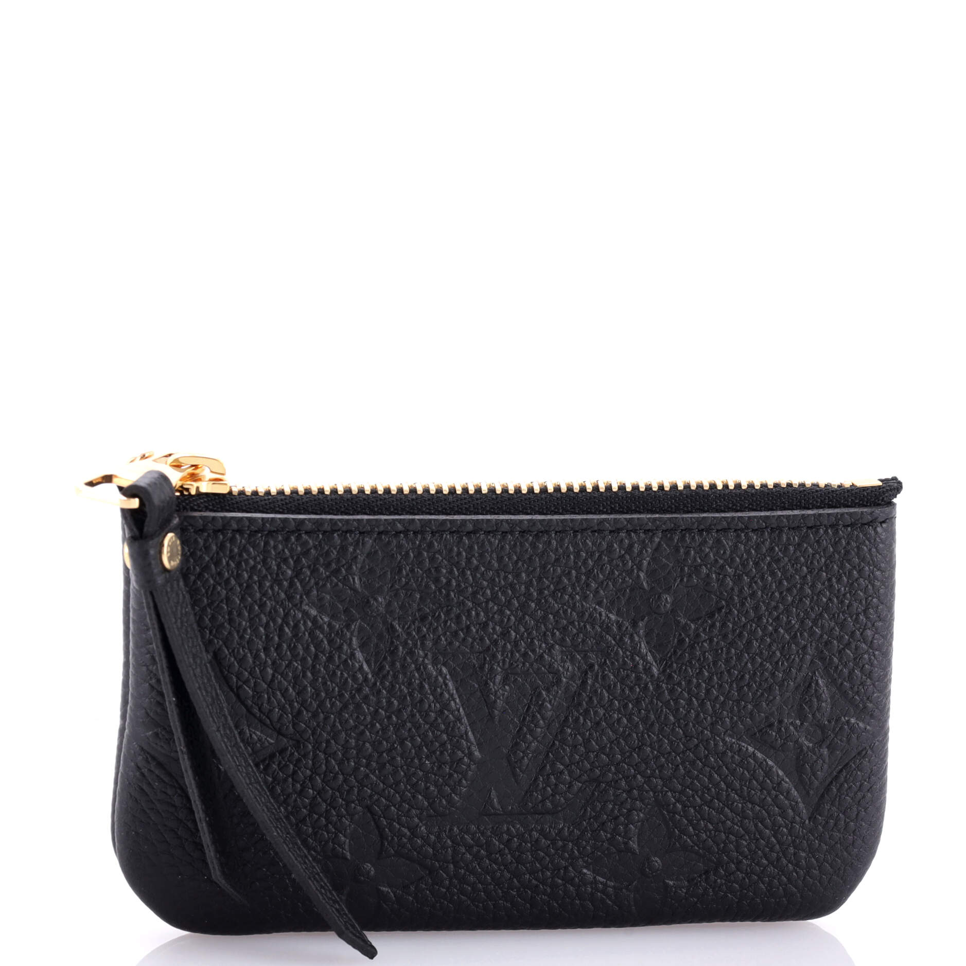 Louis Vuitton Zip Key Pouch Monogram Empreinte Leather