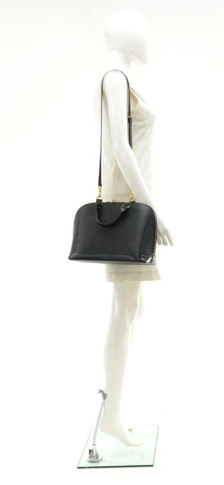 Louis Vuitto Alma Epi Leather Handbag with Strap
