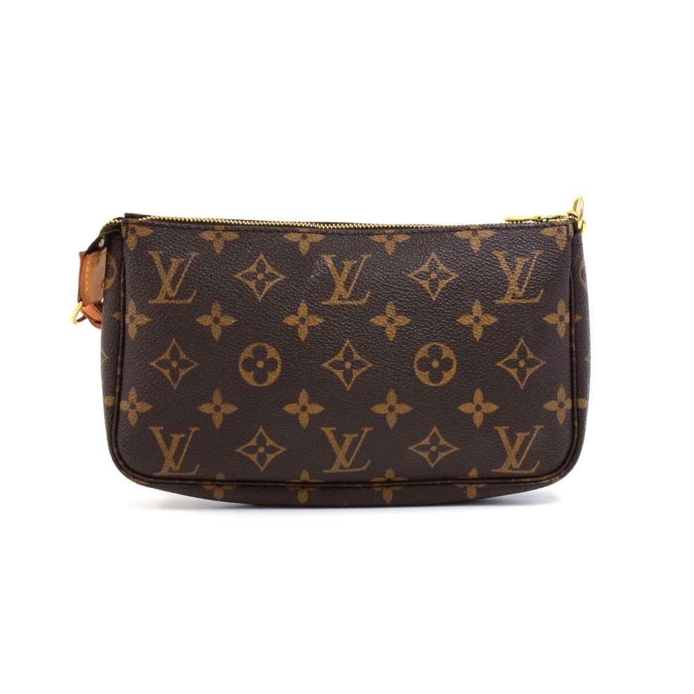 Louis Vuitto Pochette Accessoires Monogram Canvas Evening Bag