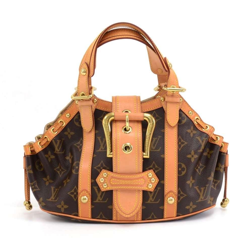 Louis Vuitto Theda PM Monogram Canvas Handbag