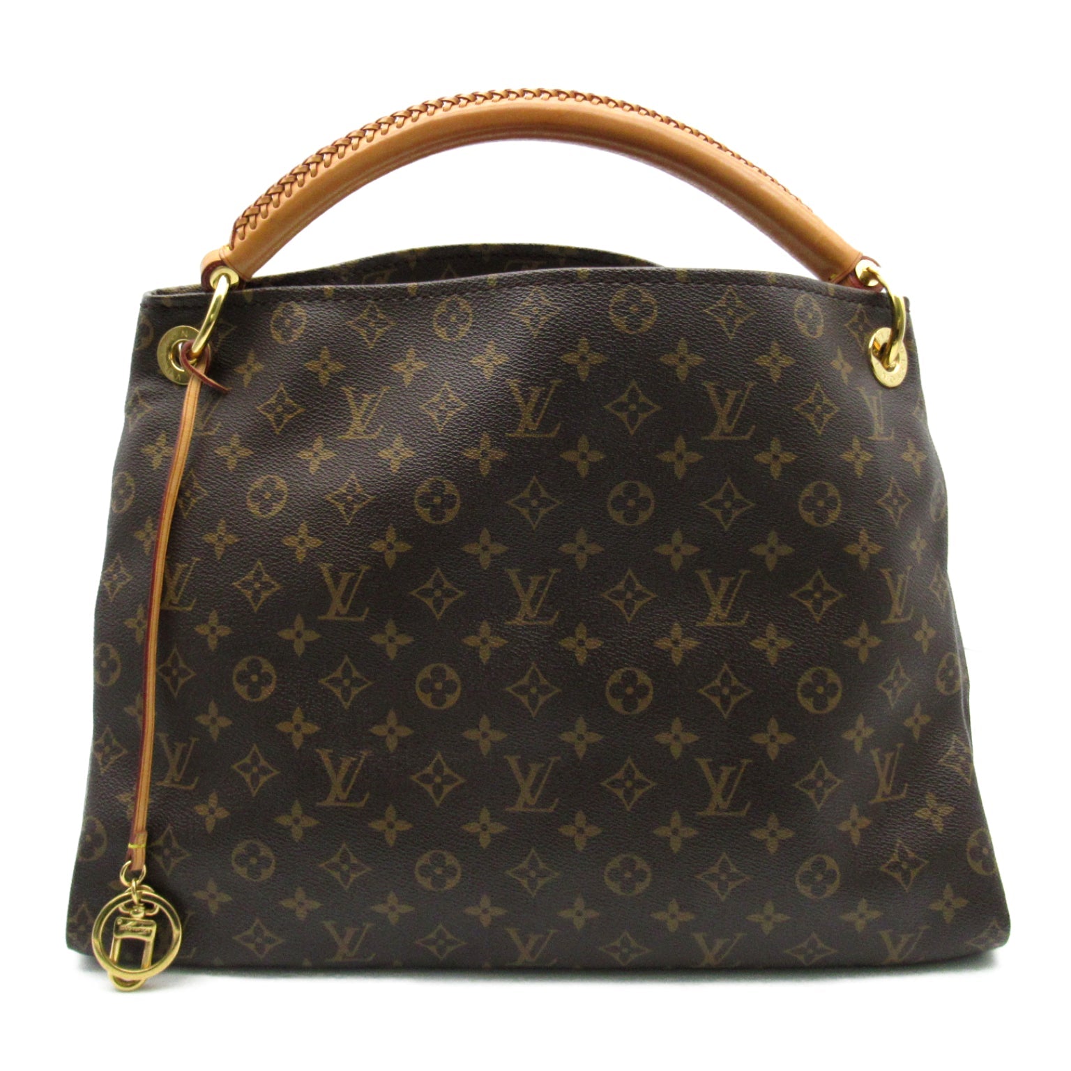 Louis Vuitton Artie MM Handbag Handbag PVC Coated Canvas Monogram  Brown M40249