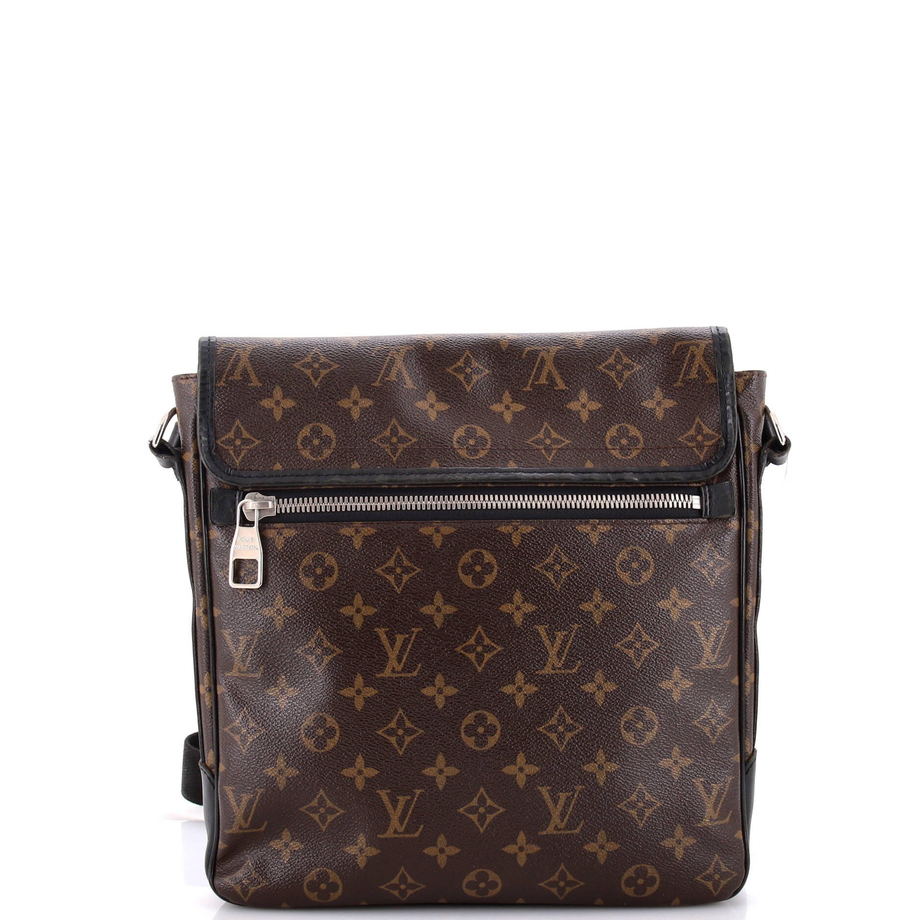 Louis Vuitton Bass Messenger Bag Macassar Monogram Canvas MM
