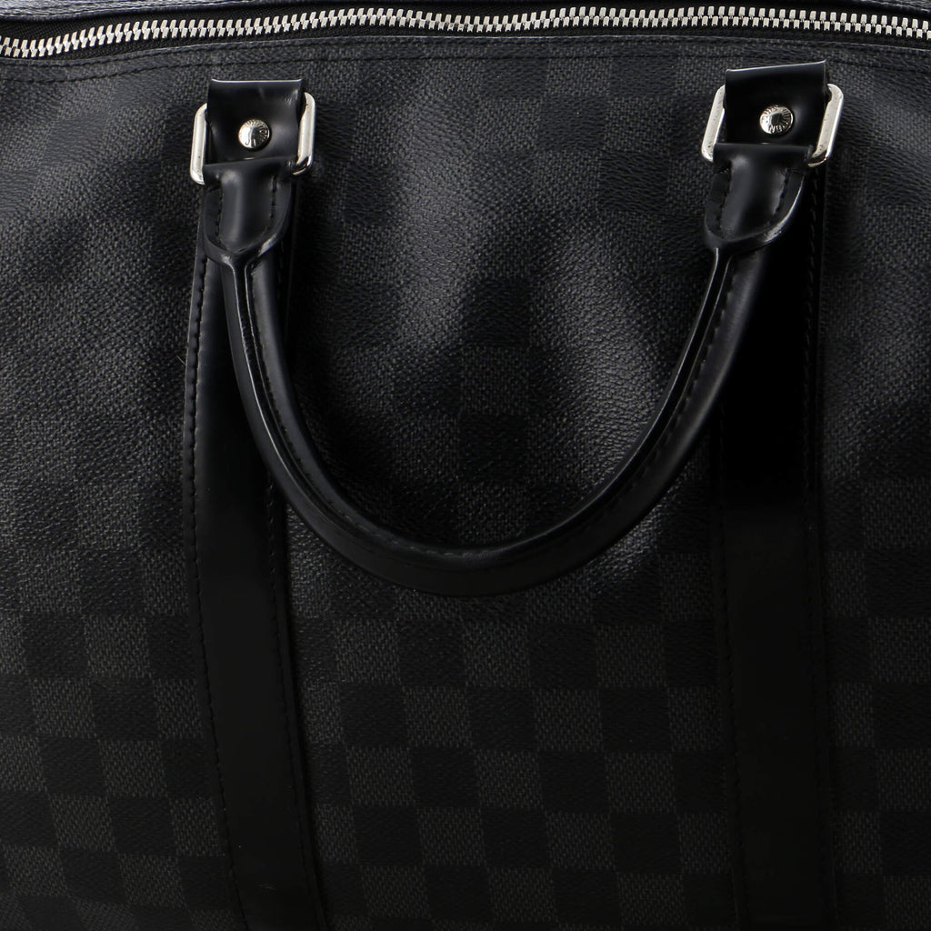 Louis Vuitton Keepall Bandouliere Bag Damier Graphite 55